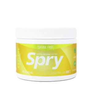 *Spry Sugar-free Chewing Gum Natural Fruit 100's