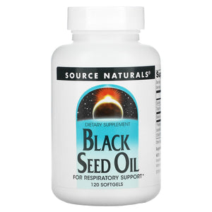 Source Naturals Black Seed Oil 500mg 60sg