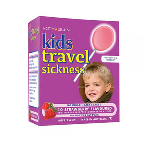 Kids Travel Sickness Lollipops 10's