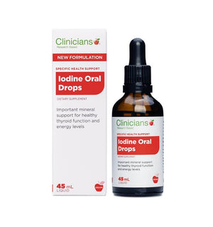 Clinicians Iodine Oral Drops 45ml