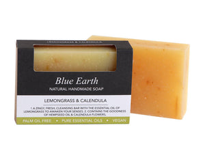 Blue Earth Lemongrass & Calendula Soap 85gm