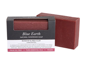 Blue Earth Rosehip & Red Clay Soap 85gm