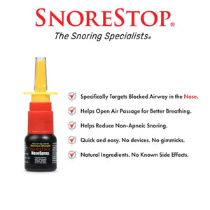 **Snore Stop Nasoclear spray 60 sprays
