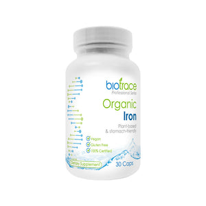 BioTrace Organic Iron 30 Capsules