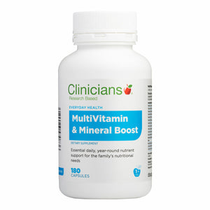 Clinicians Multivitamin & Mineral Boost 180's