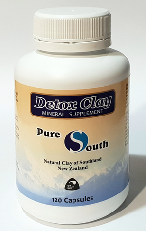 Pure South Detox/Mineral Clay 120 Capsules
