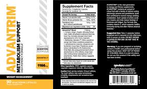 Advantrim Extreme Fat Burner 90 Capsules