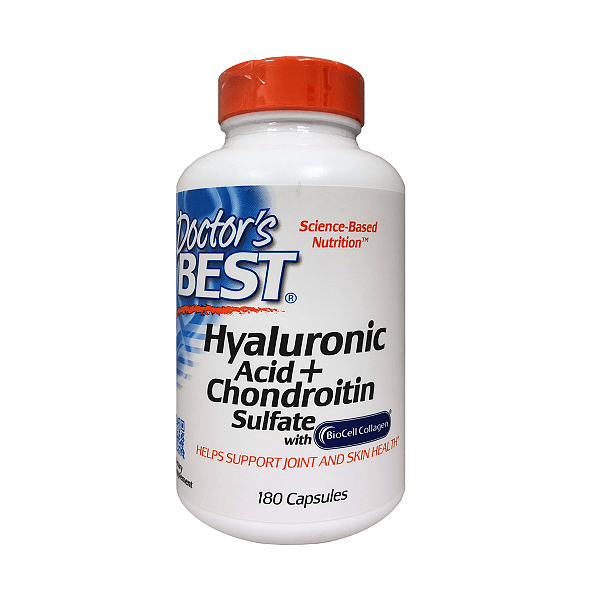 Dr's Best Hyaluronic Acid Chondroitin 180s Naturally Healthy NZ