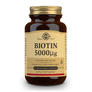 Solgar Biotin 5000Mcg 50 Capsules