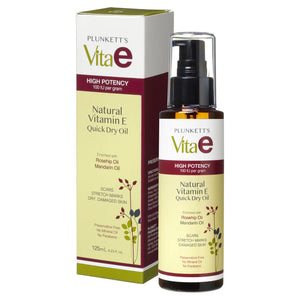 Vitamin E Quick Dry oil 125mls