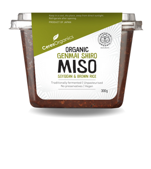 Ceres Organic Genmai Shiro Miso 300g