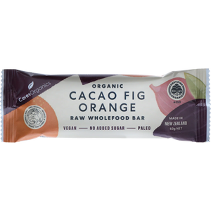 Ceres Organic Raw Wholefood Bar Cacao Fig Orange 50g