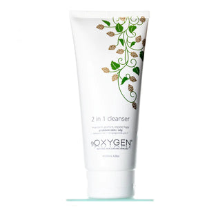 Oxygen Skincare 2 in 1 cleanser 200ml