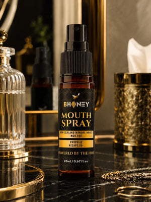 BHONEY Mouth Spray Manuka Honey 400 w/propolis 20ml