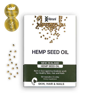 Korure Hemp seed oil 60's