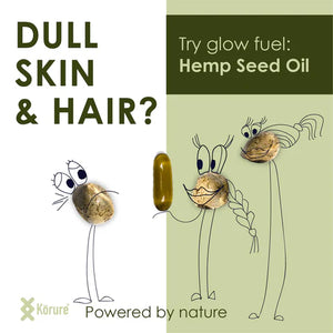 Korure Hemp seed oil 60's