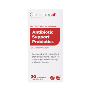 Clinicians Antibiotic Support Probiotics 20's