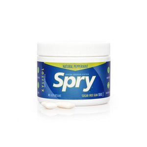 Spry Sugar-free Chewing Gum Peppermint 100's