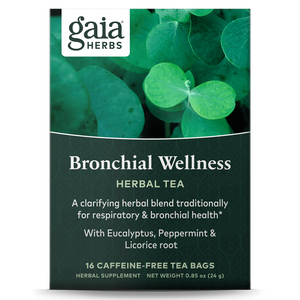 Gaia Herbs Bronchial Wellness Tea 16 Teabags
