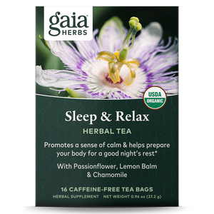 Gaia Herbs Sleep & Relax Tea 16 Tea bags