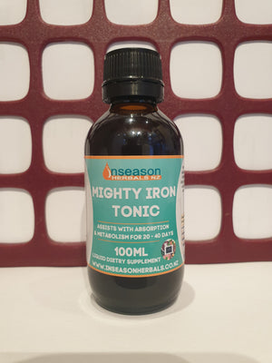 Inseason Mighty Iron Tonic 100ml
