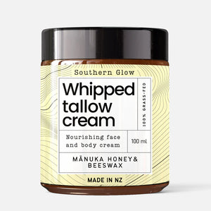 Whipped Tallow Cream Manuka Honey & Beeswax 100ml