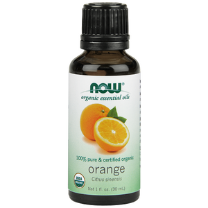 NOW 100% Pure Organic Orange Essential Oil 30ml
