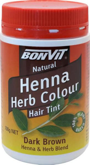 Bonvit Henna Powder - Brown 100g