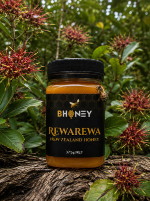 BHONEY Rewarewa Honey 375g