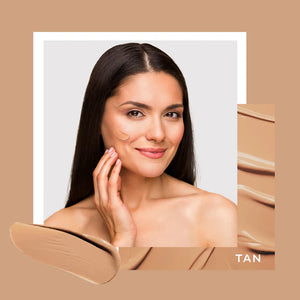 Wotnot Natural Face Sunscreen SPF40+ Mineral Make-up Tan