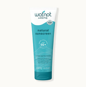Wotnot Natural Sunscreen SPF50+ 125g
