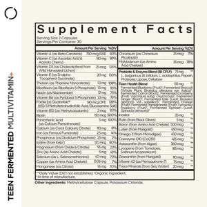 Codeage Teen Fermented Multivitamin+ 60's