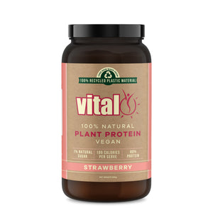 Vital Vegan Plant Protien Strawberry 500g