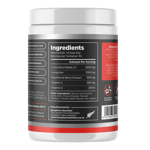 Biosphere Nitric Oxide Powder Peach Mango 390gr