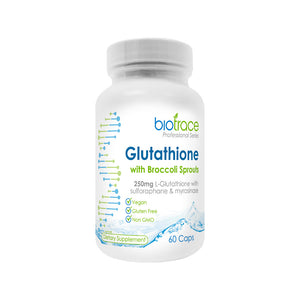 Biotrace Glutathione with Broccoli Sprouts 60's