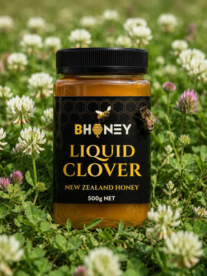 BHONEY Liquid Clover Honey 500g