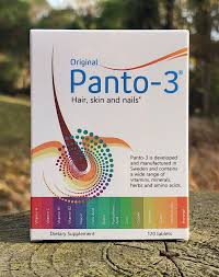 Panto-3, Hair Nails Skin 120 Tablets