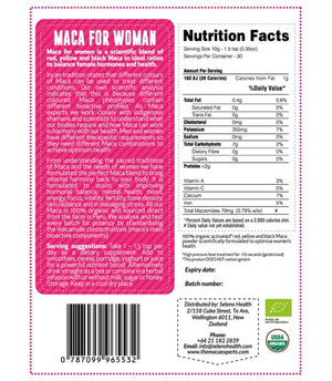 Seleno Health Maca For Women 300g