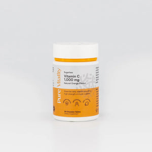 Pure Vitality Vitamin C 1000mg 50's (Orange)