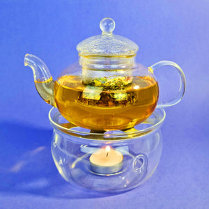 Magic T Blends Glass Teapot & Warmer Set
