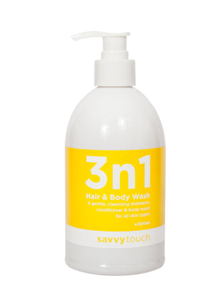 Savvy Touch 3N1 Hair & Body Wash 500ml
