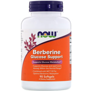 NOW Berberine Glucose support 90 Softgels