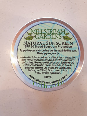 Millstream Natural Sunscreen 60g