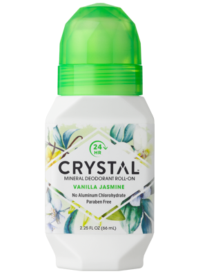 Crystal Roll on Deodorant Vanilla Jasmine