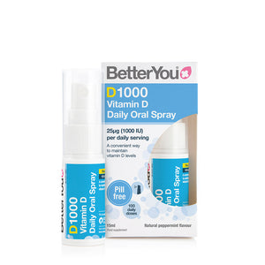 BetterYou Vitamin D3 1000 Oral Spray 15ml