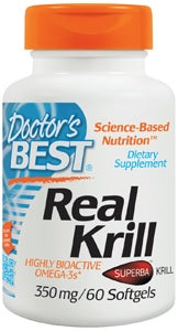 Doctors Best Real Krill 350mg 60softgels