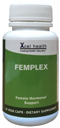 Xcel Health Femplex 60 Vege Capsules