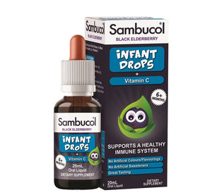 *Sambucol Infant Drops + Vitamin C 20ml