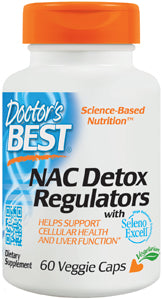 Doctors Best NAC Detox Regulators 60's