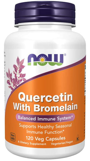 NOW Quercetin with Bromelain 120vcaps